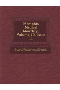 Memphis Medical Monthly, Volume 10, Issue 11