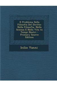 Problema Della Filosofia del Diritto
