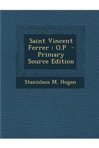 Saint Vincent Ferrer