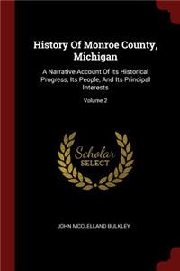 History of Monroe County, Michigan
