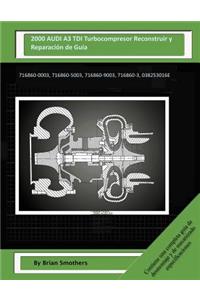 2000 AUDI A3 TDI Turbocompresor Reconstruir y Reparación de Guía