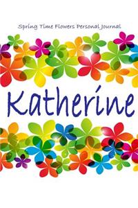 Spring Time Flowers Personal Journal - Katherine