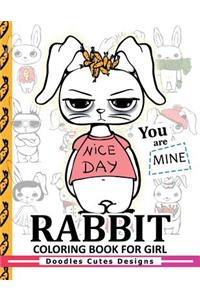 Rabbit Coloring Books for girls