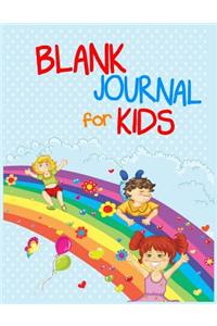 Blank Journal For Kids
