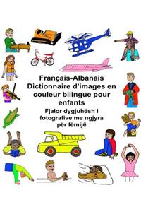 Français-Albanais Dictionnaire d'images en couleur bilingue pour enfants