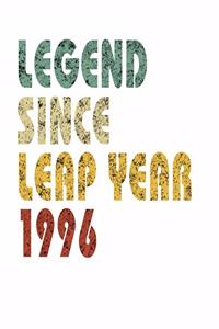 Legend Since Leap Year 1996