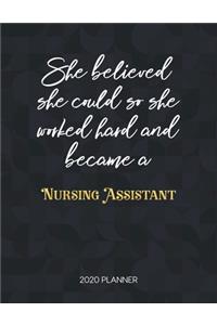 She Believed She Could So She Worked Hard And Became A Nursing Assistant