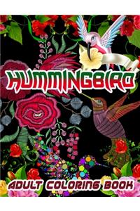 Hummingbird Adult Coloring Book