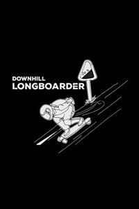 Downhill longboarder