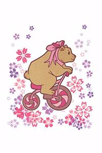 Sporty Bear Bike Notebook