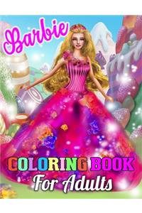 Barbie Coloring Book for Adults