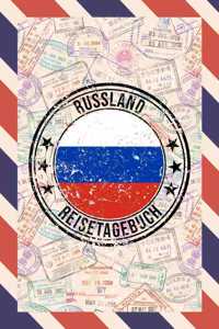 Russland Reisetagebuch: A5 Reise Journal I Notizbuch I Urlaubs Planer I Road trip Planer I Travel notebook I 6X9 Pocket journal I Geschenk für Backpacker