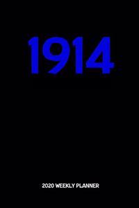 1914 - 2020 Weekly Planner