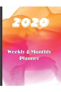 2020 Weekly & Monthly Planner
