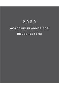 2020 Academic Planner For Housekeepers