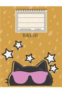 Black Cat Composition Notebook