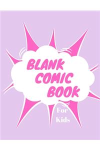 Blank Comic Book for Kids