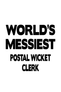 World's Messiest Postal Wicket Clerk