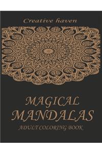 Creative haven magical mandalas adult coloring book