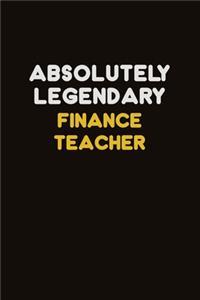 Absolutely Legendary finance teacher