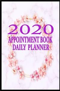 2020 Appointment Book Daily Planner
