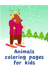 Animals coloring pages for kids
