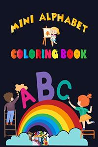 Mini Alphabet Coloring Book