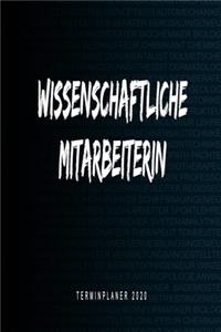 Wissenschaftliche Mitarbeiterin - Terminplaner 2020
