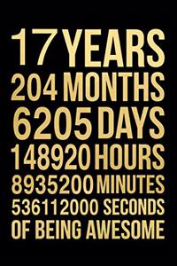 17 Years of Being Awesome