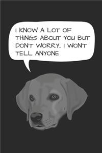 I Know A Lot Of Things About You But Don't Worry I Won't Tell Anyone