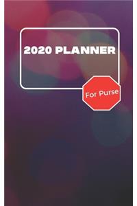 2020 Planner For Purse