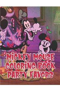 Mickey Mouse Coloring Book Party Favors