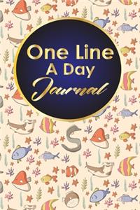 One Line A Day Journal