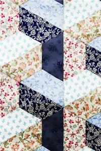 Stitchy Notes: Lined Notebook - Patchwork Quilt Cover Design - 6" X 9" - 150 Pages