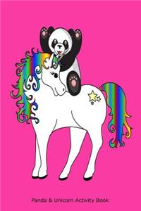 Panda & Unicorn Activity Book
