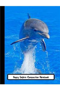 Dolphin Composition Notebook with Picture Space