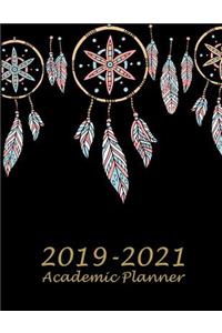 2019-2021 Academic Planner: Cute Dreamcatcher Design, 8.5 X 11 Three Year Planner Academic 2019-2021 Calendar Notebook (36 Months Calendar Planner)