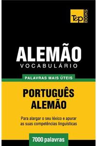 Vocabulário Português-Alemão - 7000 palavras mais úteis