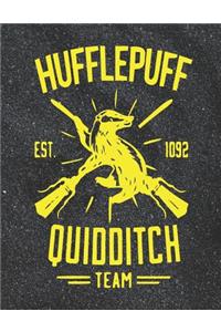 Hufflepuff Quidditch Journal Notebook