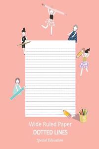 Wide Ruled Paper _ Dotted Lines