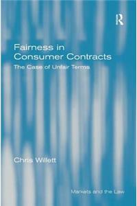 Fairness in Consumer Contracts