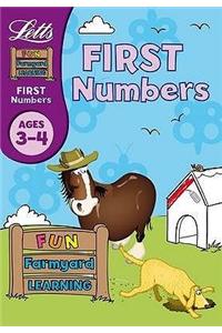 First Numbers Age 3-4