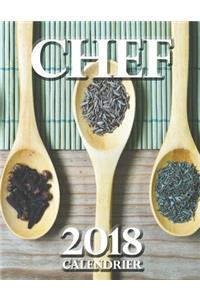 Chef 2018 Calendrier (Edition France)