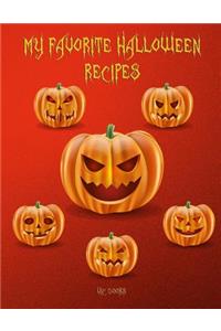 My Favorite Halloween Recipes