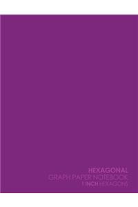Hexagonal Graph Paper Notebook