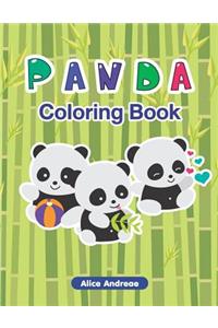 Panda Coloring Book