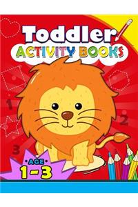 Toddler Activity books ages 1-3
