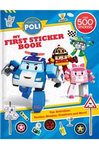 Robocar Poli: My First Sticker Book