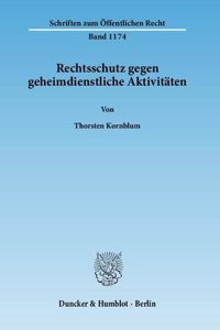 Rechtsschutz Gegen Geheimdienstliche Aktivitaten