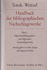 Handbuch Der Bibliographischen Nachschlagewerke